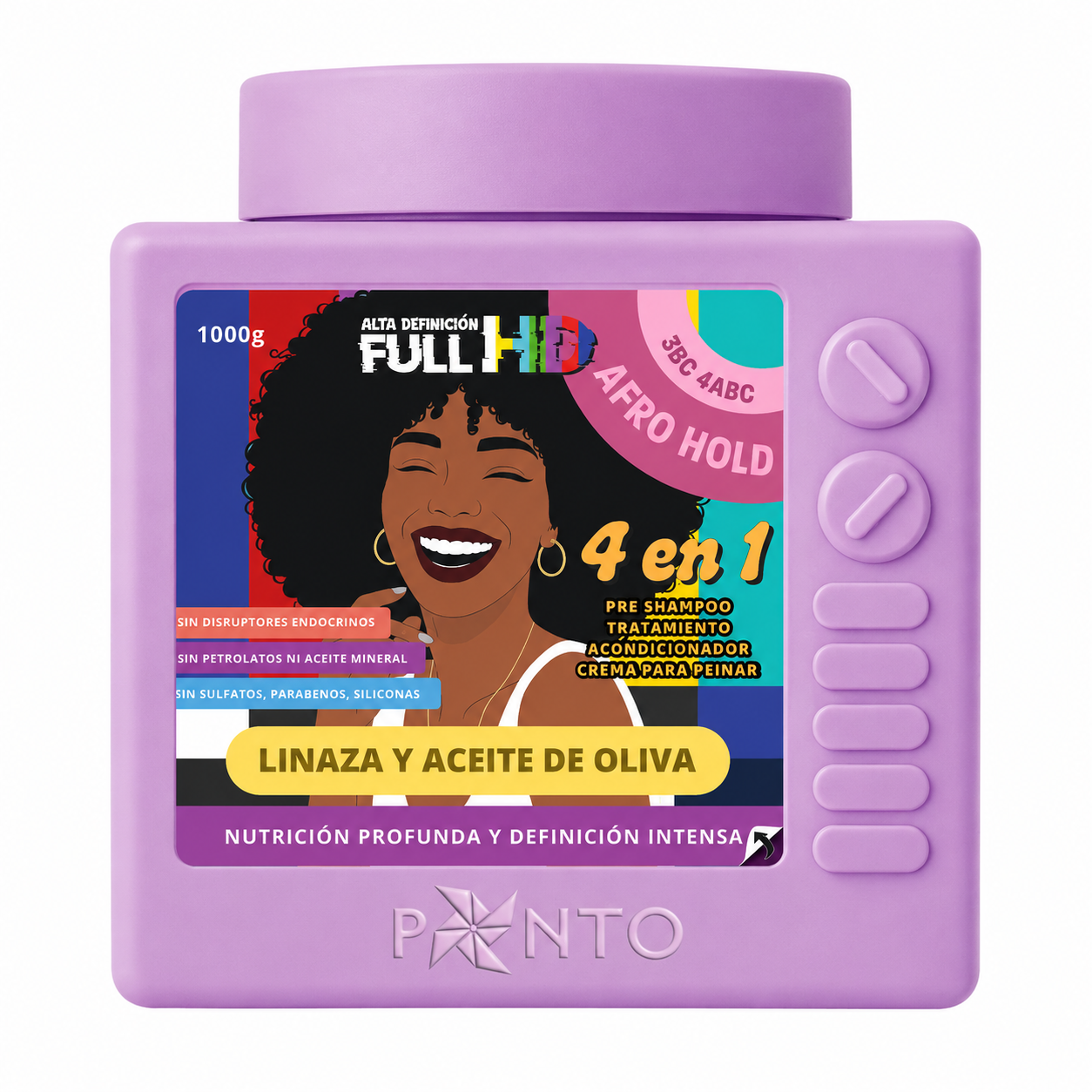 HD 4 En 1 Afro 1000 gr PONTO