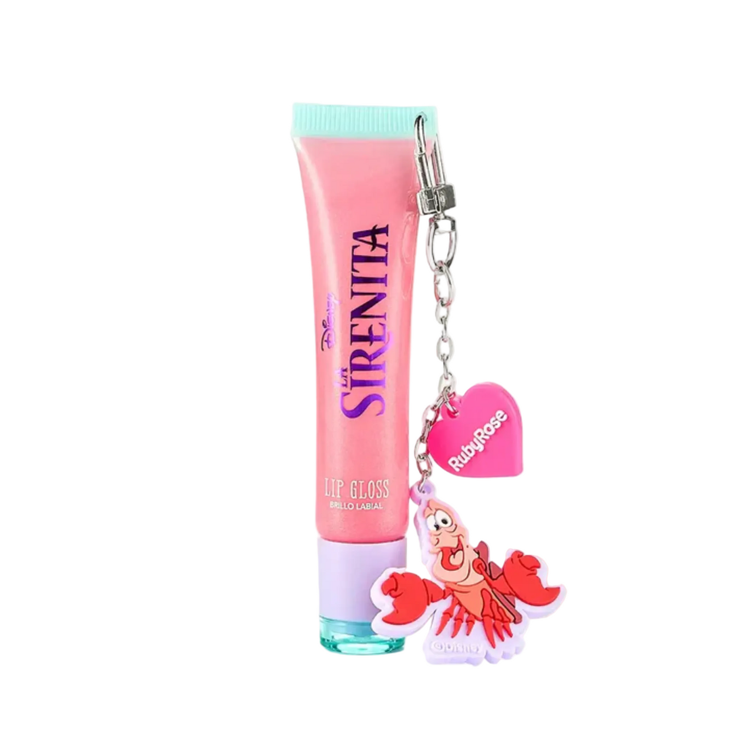 Lip Gloss Coral Shine La Sirenita Ruby Rose