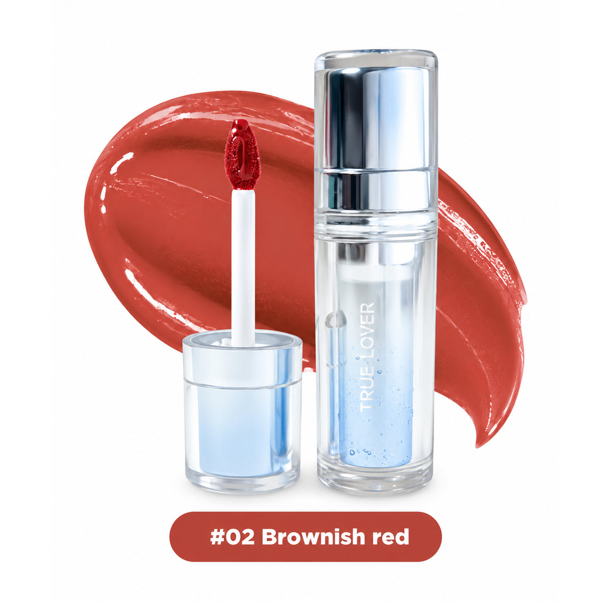 Ice Watery Lip Gloss #2 Brownish Red True Lover