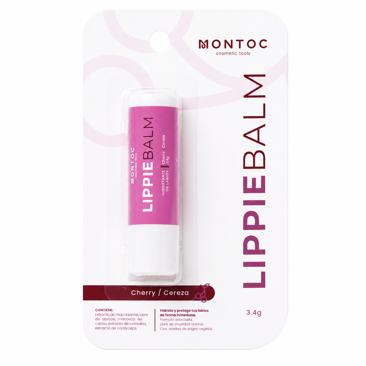 Lippie Balm Cereza MONTOC