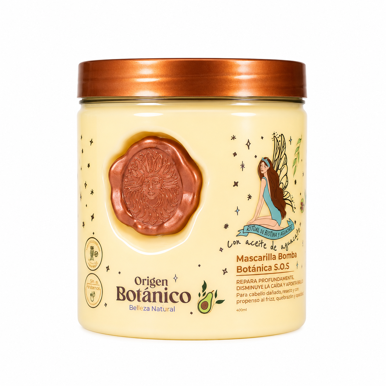 Mascarilla Bomba Botánica Sos Ritual Botánico