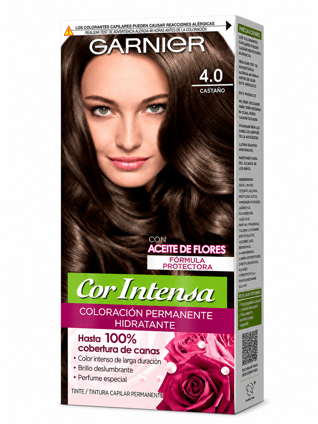 Nutrisse Color Intensa Castaño 4.0 GARNIER