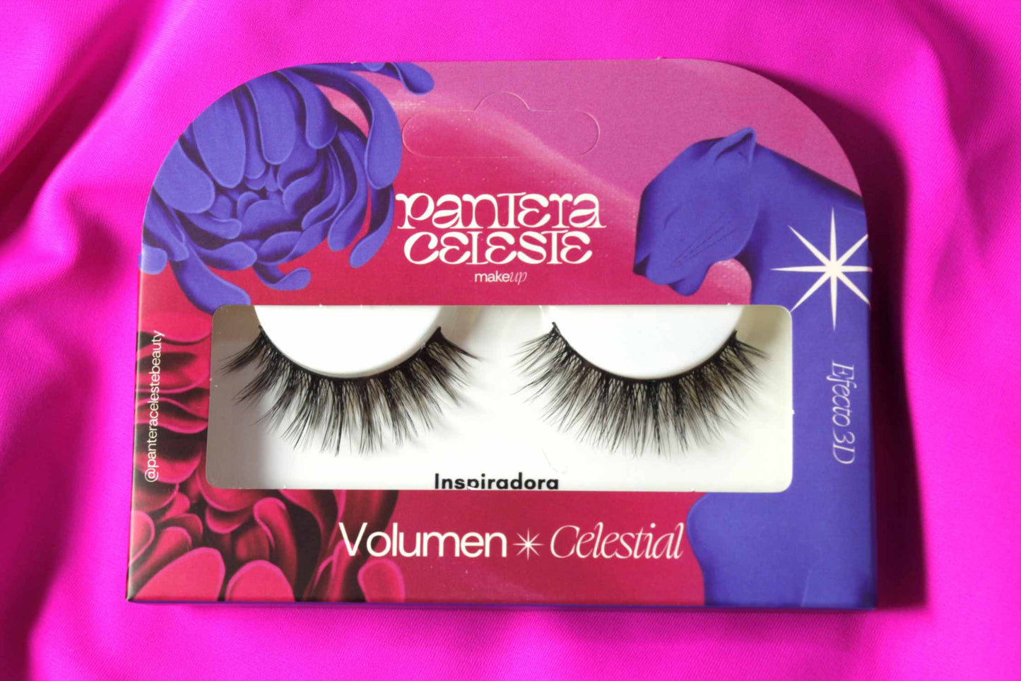 Pestañas Inspiradora Pantera Celeste