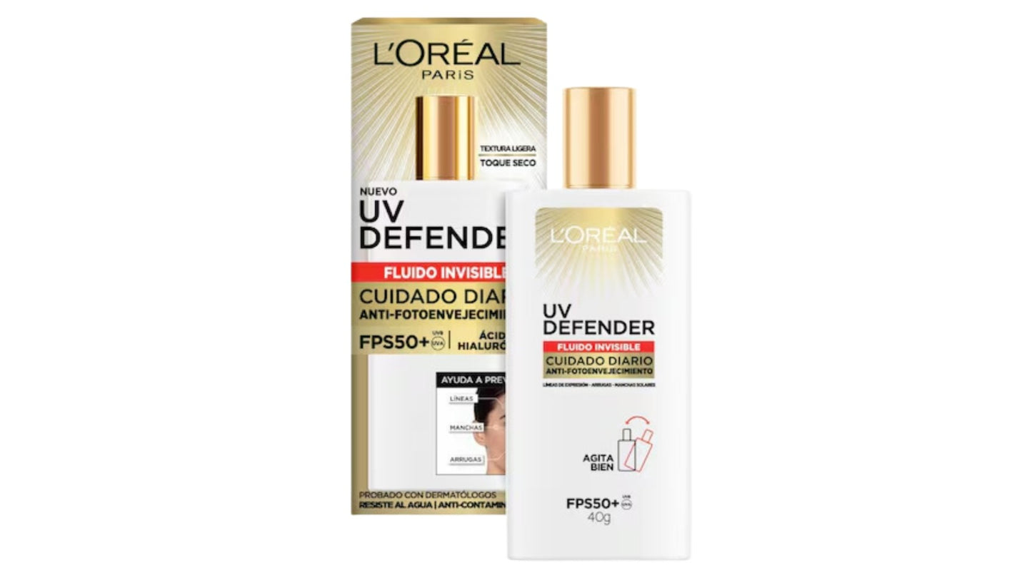 L Protector Solar UV Defender Fluido Loreal