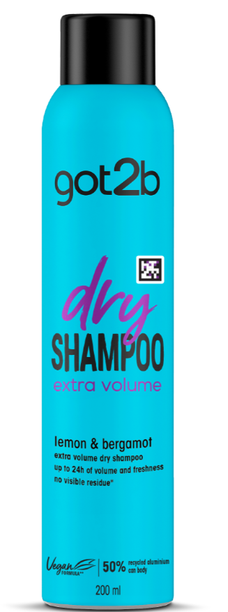 Shampoo Seco extra volumen 200ml Got2B