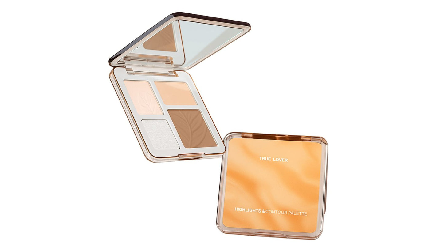 Highlight & Contour Palette B Frosted #2 True Lover