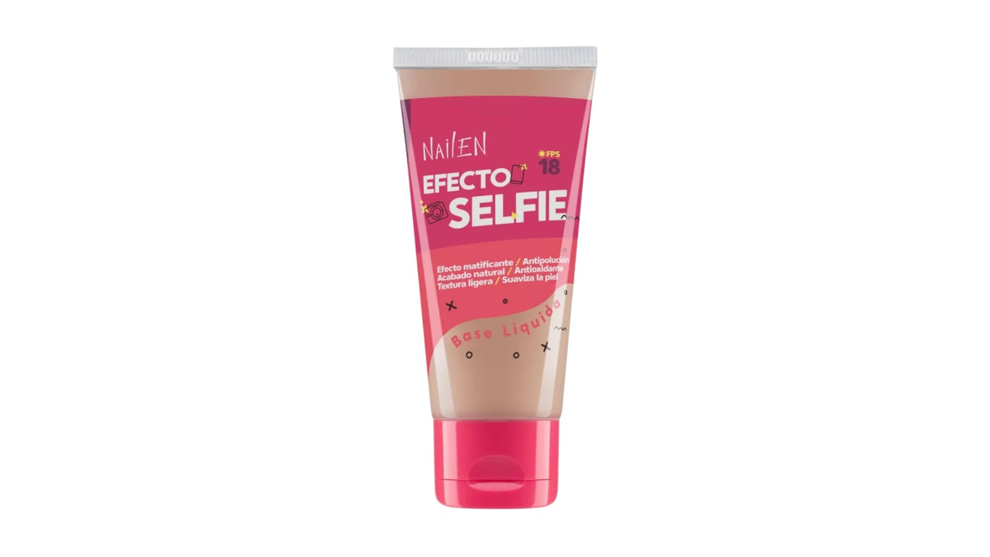 BASE LIQUIDA EFECTO SELFIE #6 Nailen
