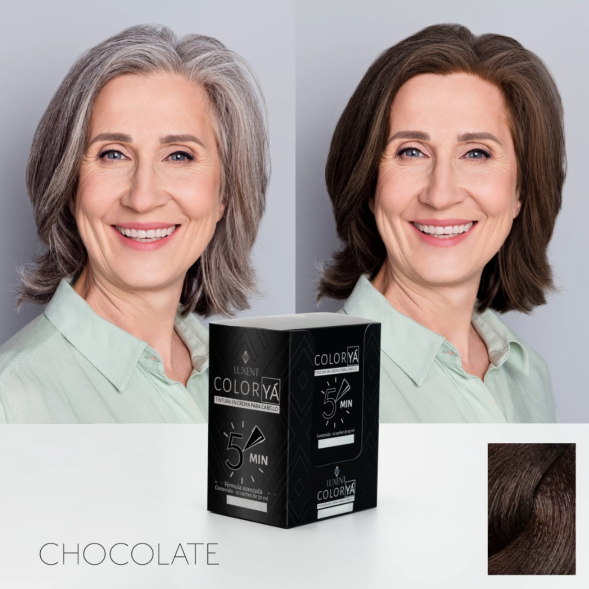Tinte Sobre Chocolate Color Ya