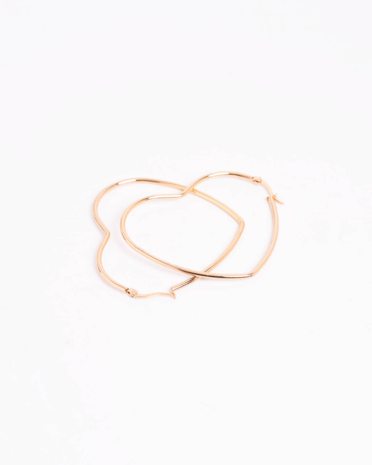Aretes Fantasía Aro Dorado Grande Importados