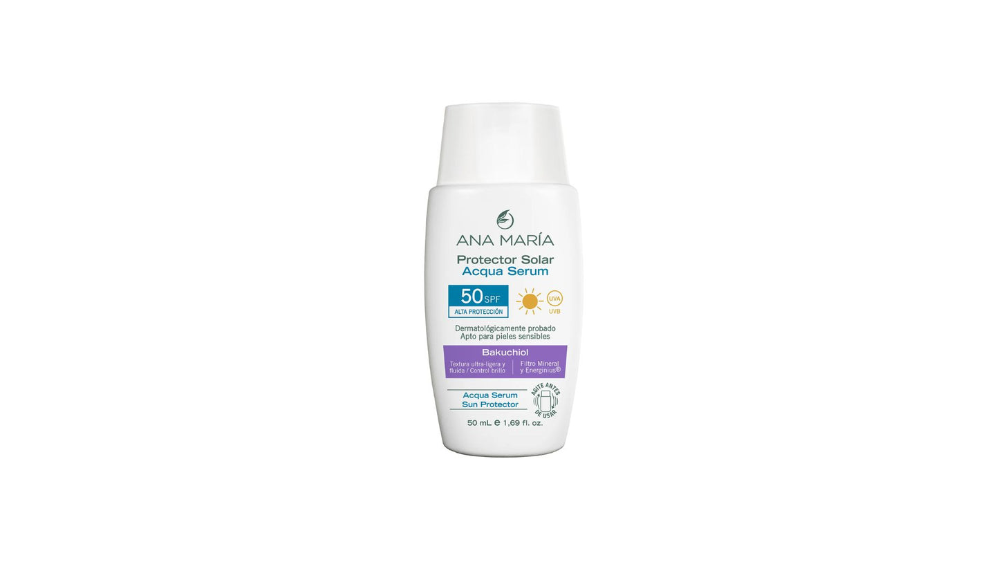 Protector Solar Acqua Serum Bakuchiol X 50G Ana Maria