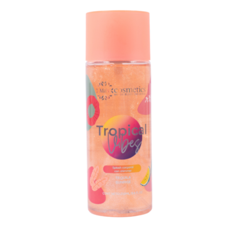 Splash Corporal Con Shimmer Tropical Vibes Tequila Sunrise MIIS COSMETICS