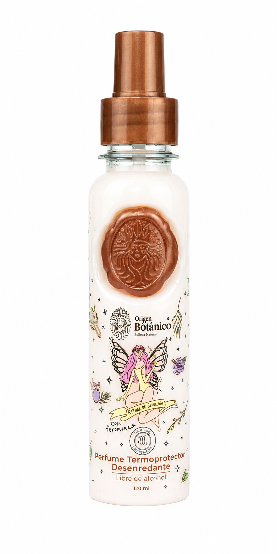 Perfume Termoprotector Rosado Ritual De Seducción Ritual Botánico
