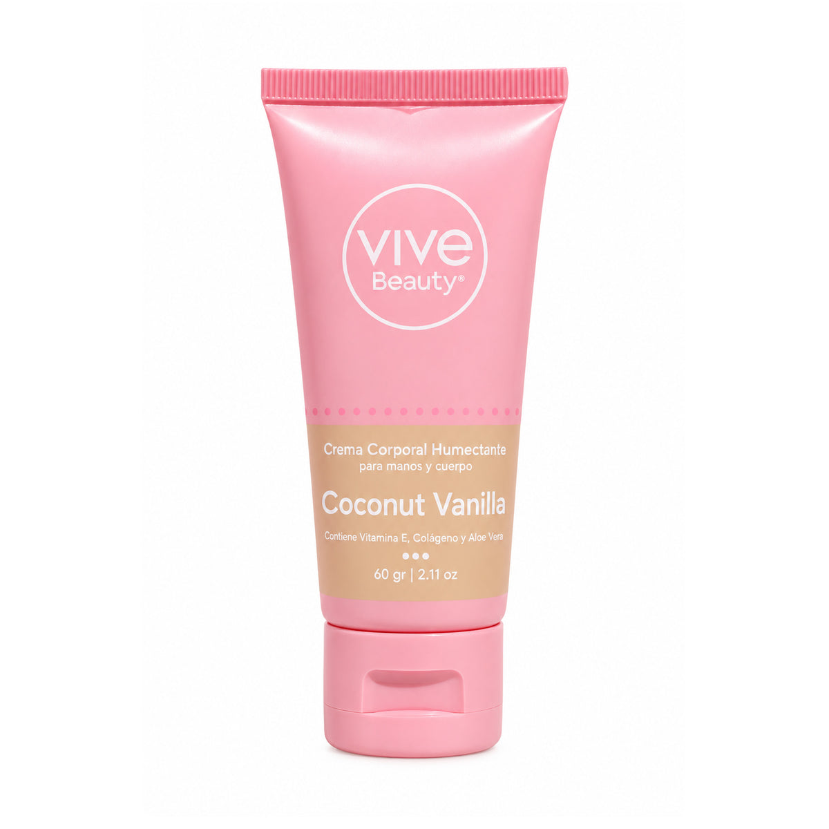 Petite Crema Corporal Coconut Vanilla 60Gr Vive Beauty