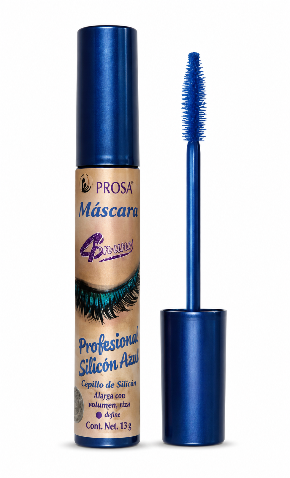 Pestañina Profesional Silicon Azul Prosa