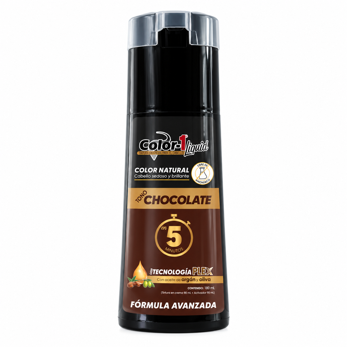 Tinte Liquido Chocolate x180 Ml Color 1