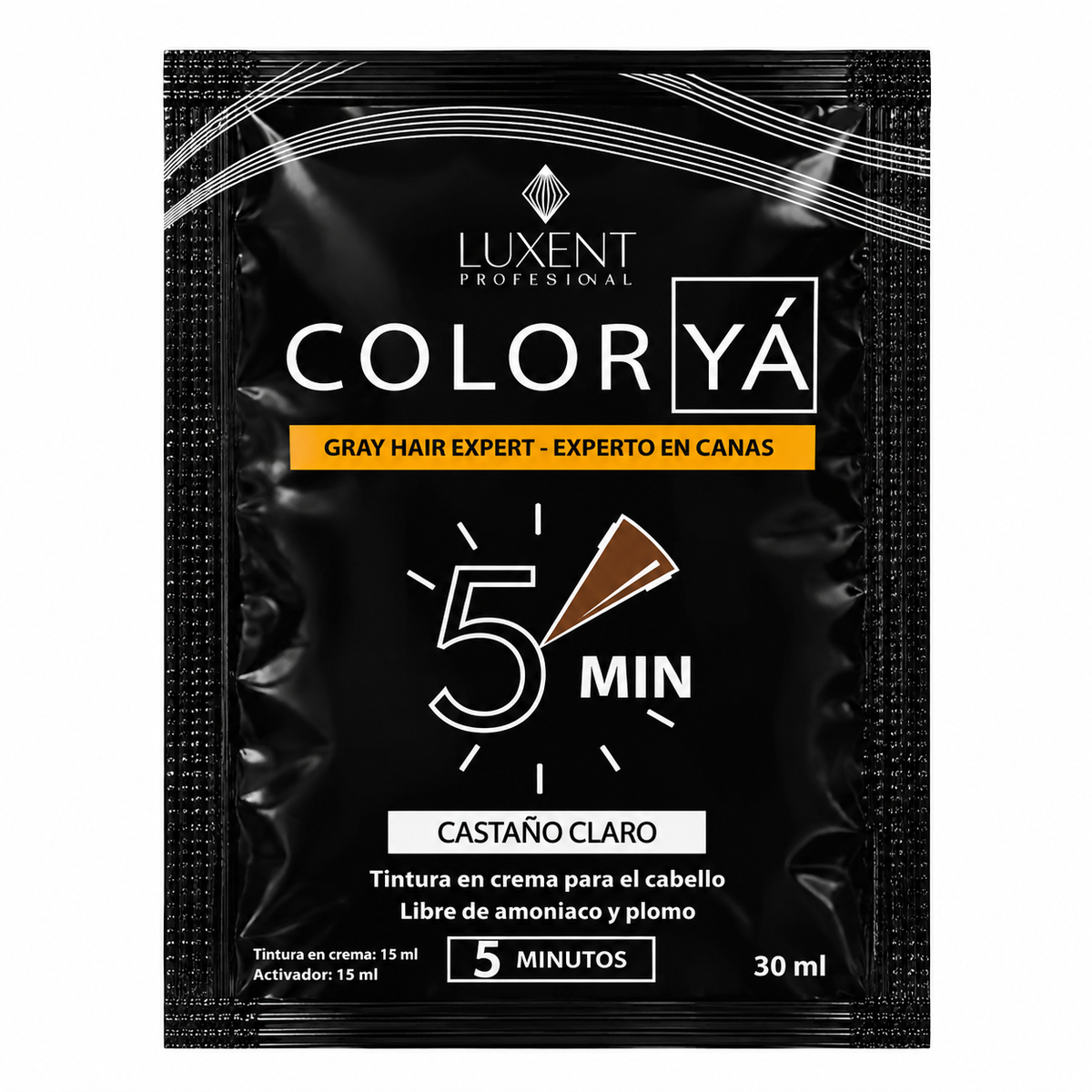 Tinte Sobre Castaño Claro Color Ya Sachet