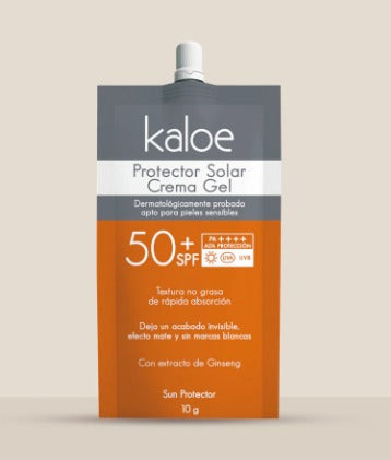 Protector Solar Crema Sachet 10g Kaloe