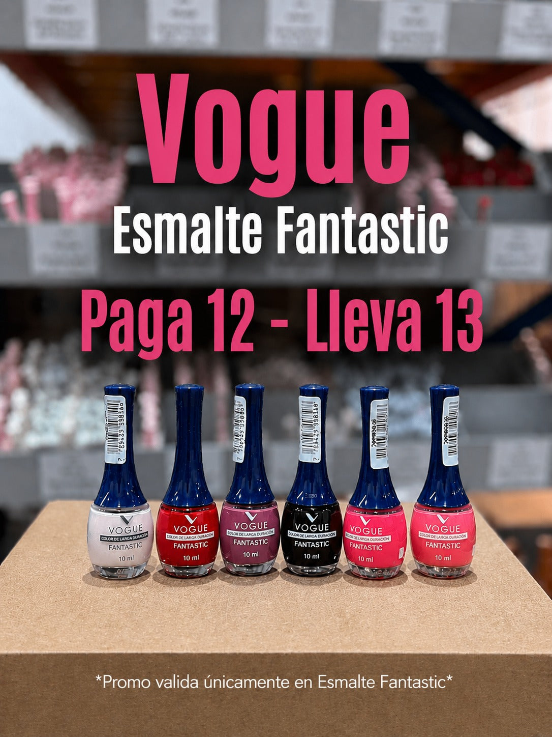 Esmaltes Fantastic Vogue
