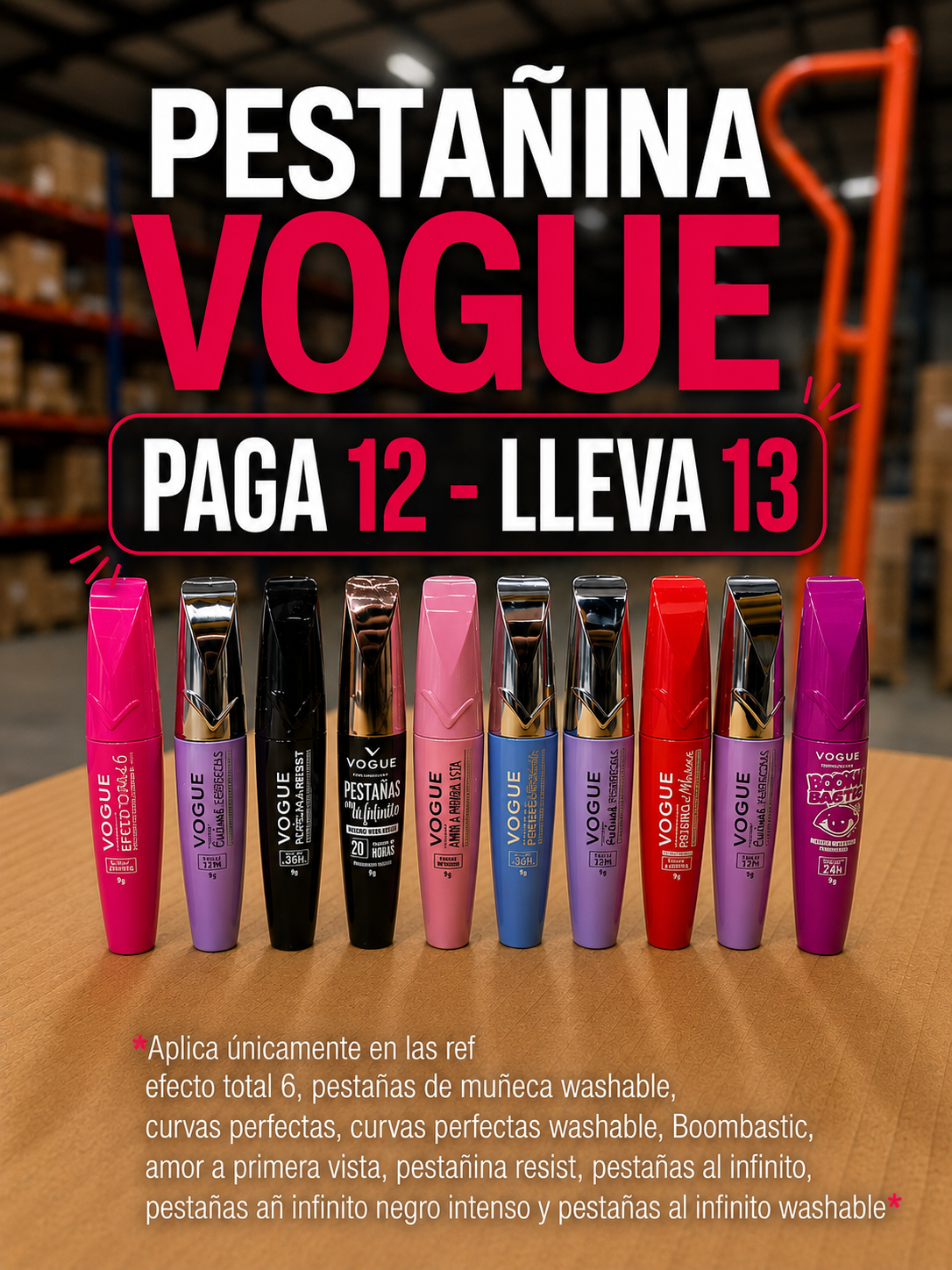 Pestañinas Vogue