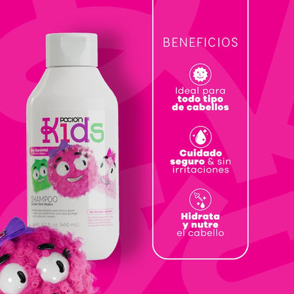 Shampoo Poción Kids Nutrición Y Protección POCION