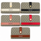 Billetera Grande Con Broche Colores Surtidos