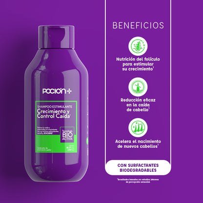 Shampoo Crecimiento Y Caída POCION