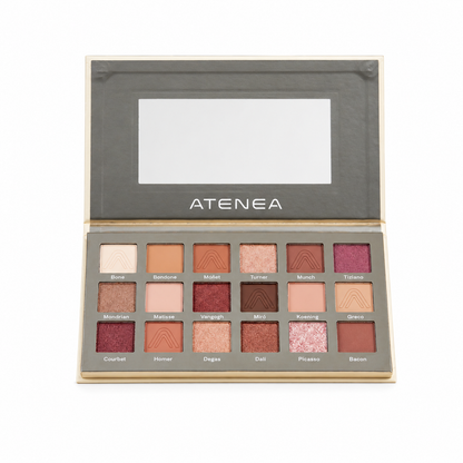 PALETA DE SOMBRAS 18 TONOS | ART DECO ATENEA