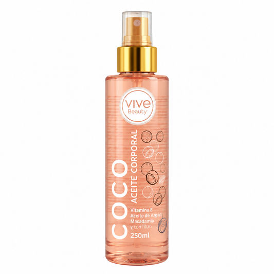 Aceite Corporal Coco 250Ml Vive Beauty