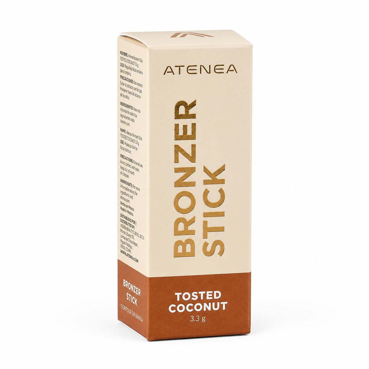 Mini Bronzer Cremoso en Barra Tosted Coconut ATENEA