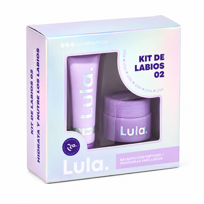 Balsamo Con Peptidos+Mascarilla Tono 02 Uva Lula