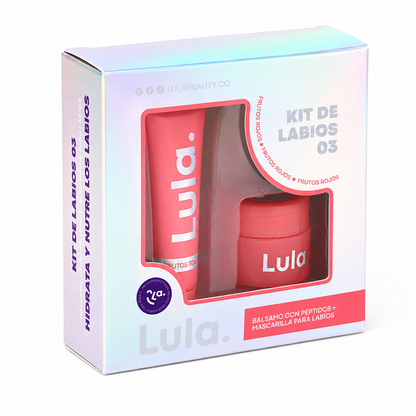 Balsamo Con Peptidos+Mascarilla Tono 03 Frutos Rojos Lula