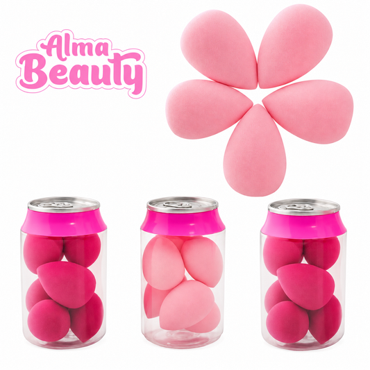 Barrilito X5 Mini Esponjas Blender Gotas Alma Beauty