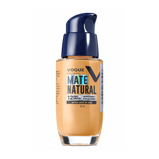 Base Liquida Mate Natural Bronce Vogue