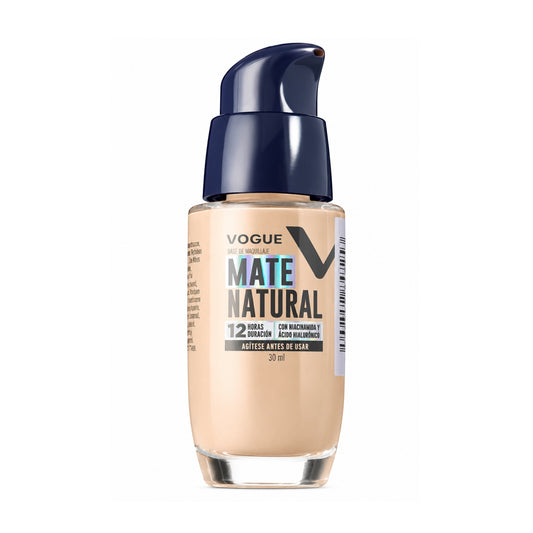Base Liquida Mate Natural Capuccino Vogue
