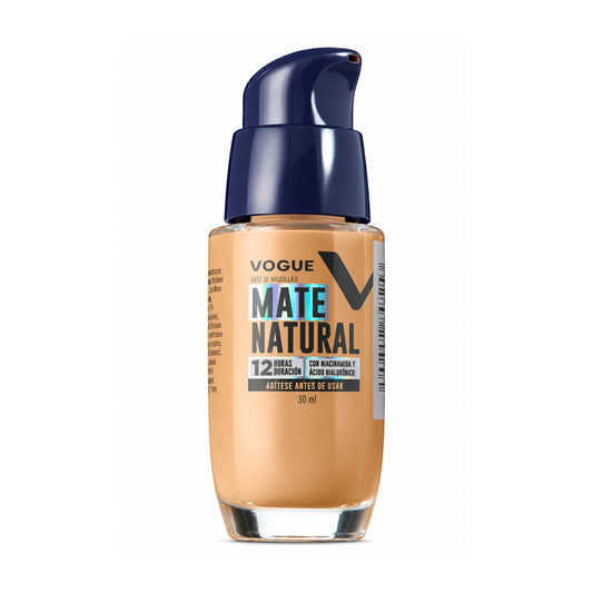 Base Liquida Mate Natural Panela Vogue