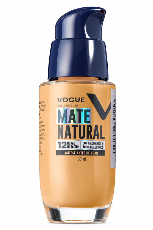 Base Liquida Mate Natural Bronce Vogue