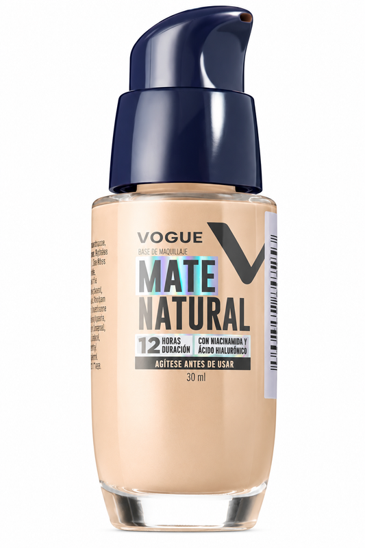 Base Liquida Mate Natural Capuccino Vogue