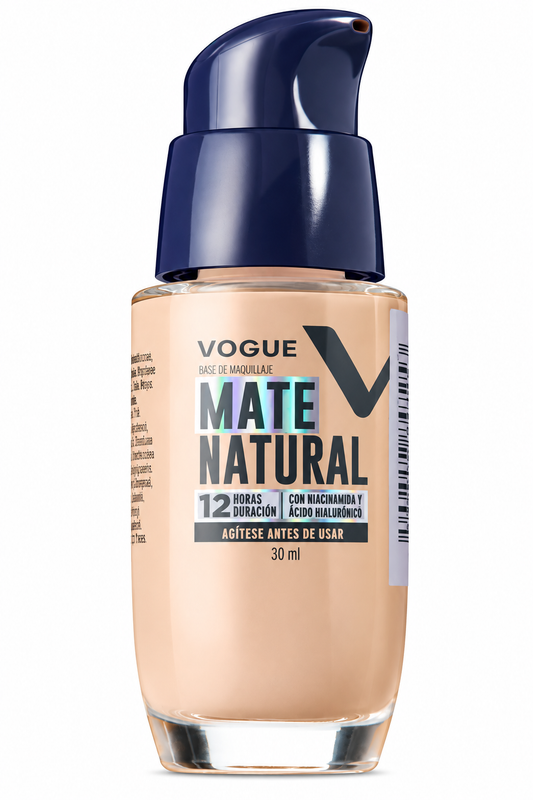 Base Liquida Mate Natural Natural Vogue