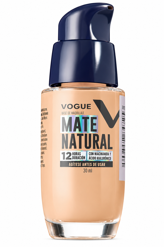 Base Liquida Mate Natural Nuez Vogue