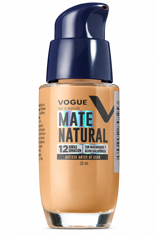 Base Liquida Mate Natural Panela Vogue