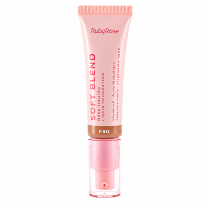 Base Liquida Soft Blend F90 RUBY ROSE