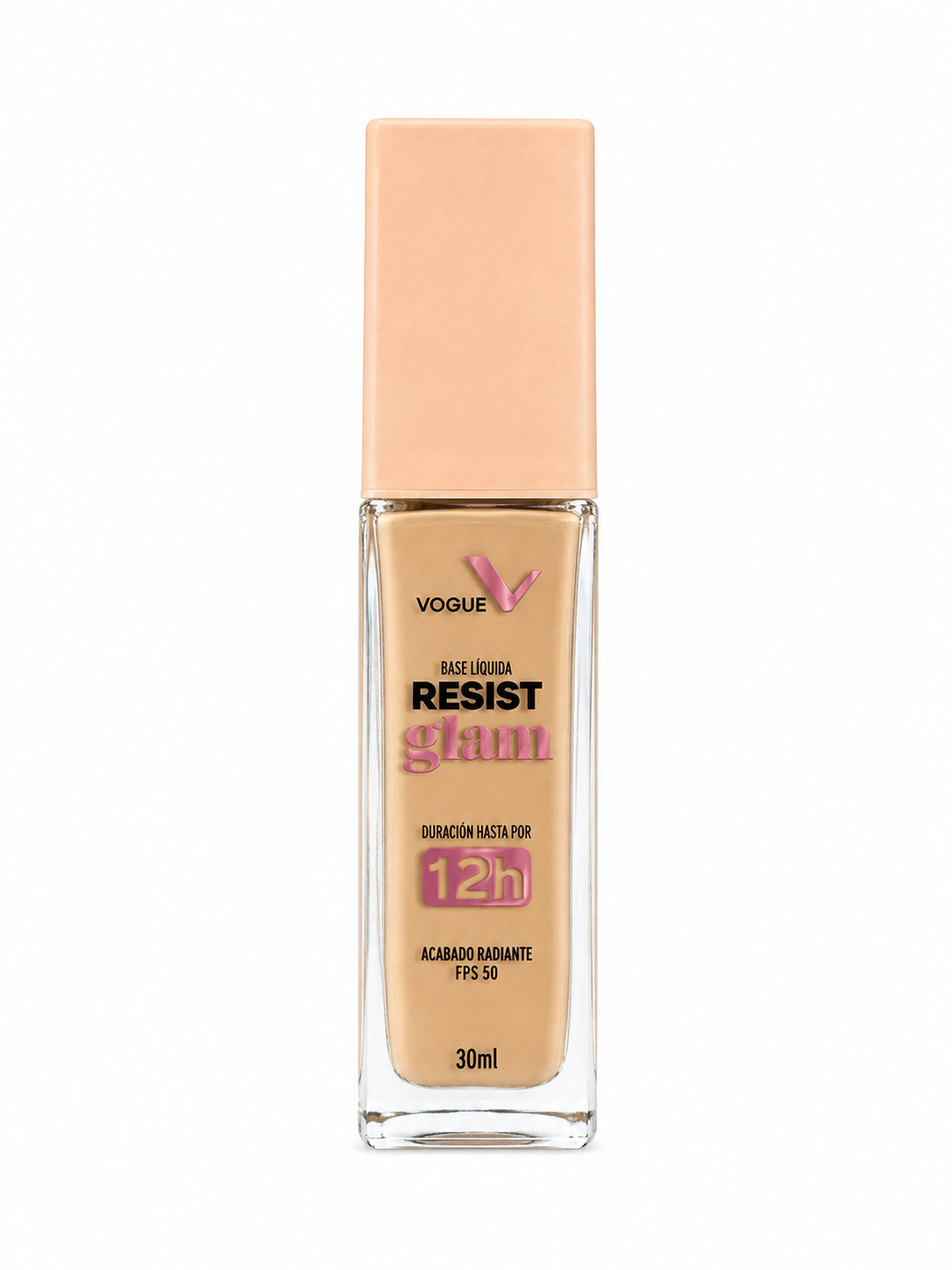 Base Resist Glam Porcelana Vogue