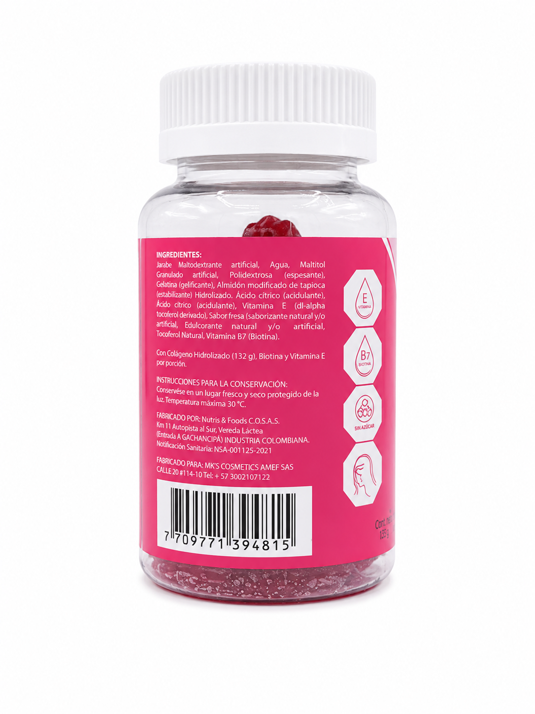 My Gummies Biotina y Colágeno