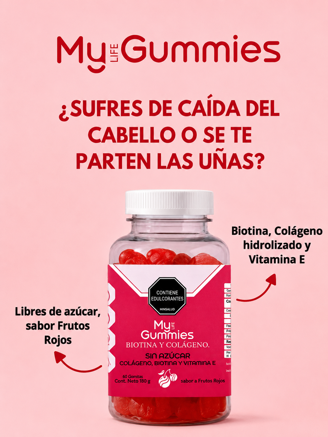 My Gummies Biotina y Colágeno