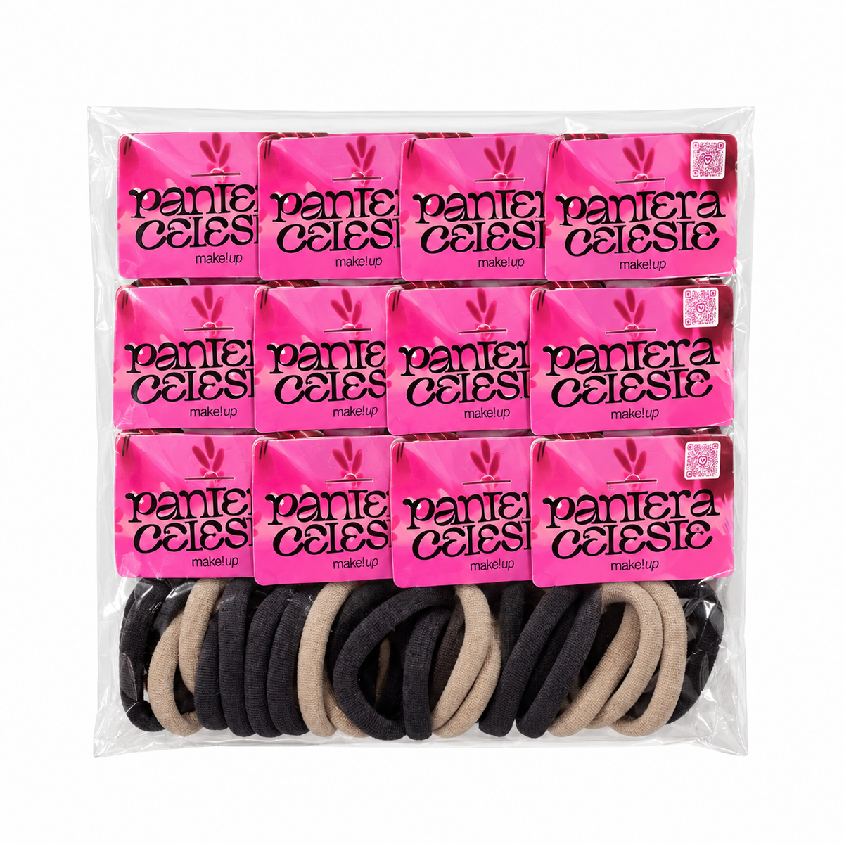 Bolsa Moñas Grises x12 paquetes Pantera Celeste