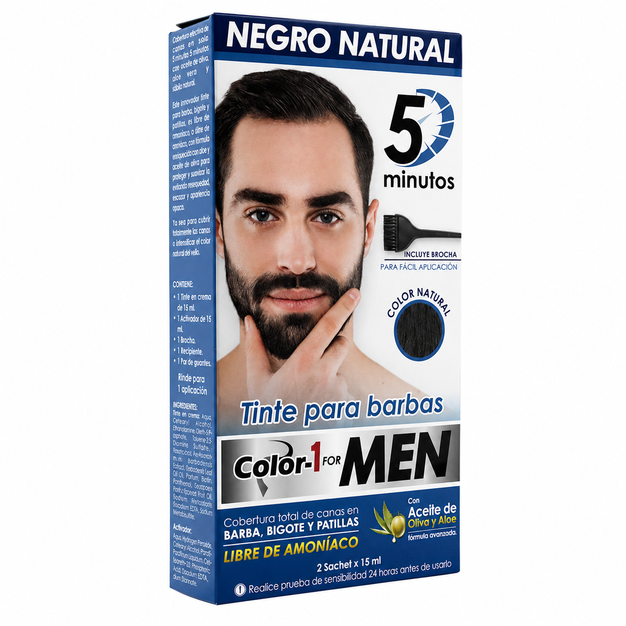 Tinte Para Barba 30 Ml COLOR 1
