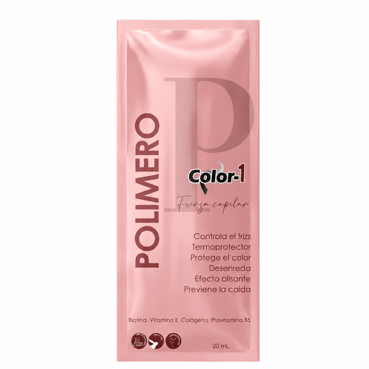 Tratamiento Capilar Polimero Sachet  20G COLOR 1