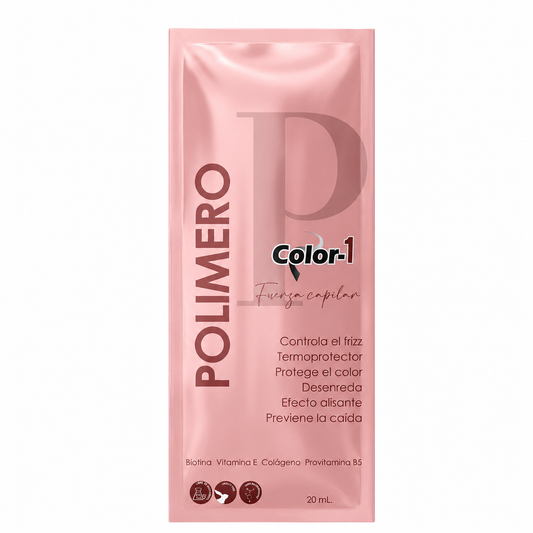 Tratamiento Capilar Polimero Sachet  20G COLOR 1