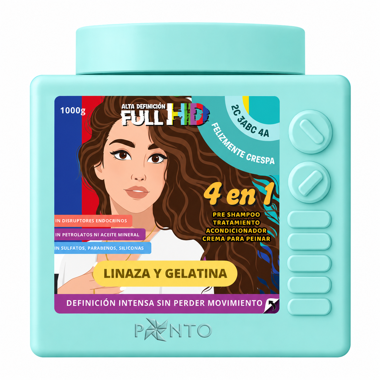 HD 4 En 1 Crespa 1000 gr PONTO