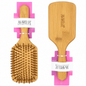 Cepillo Para Cabello Bambu Cuadrado